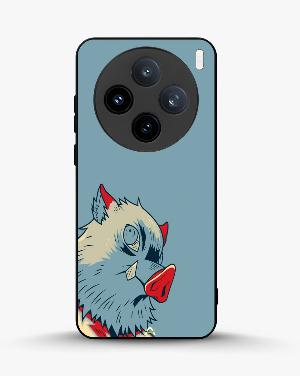 Creslia wolf graphic phone case - wolf graphic phone case vivo x100
