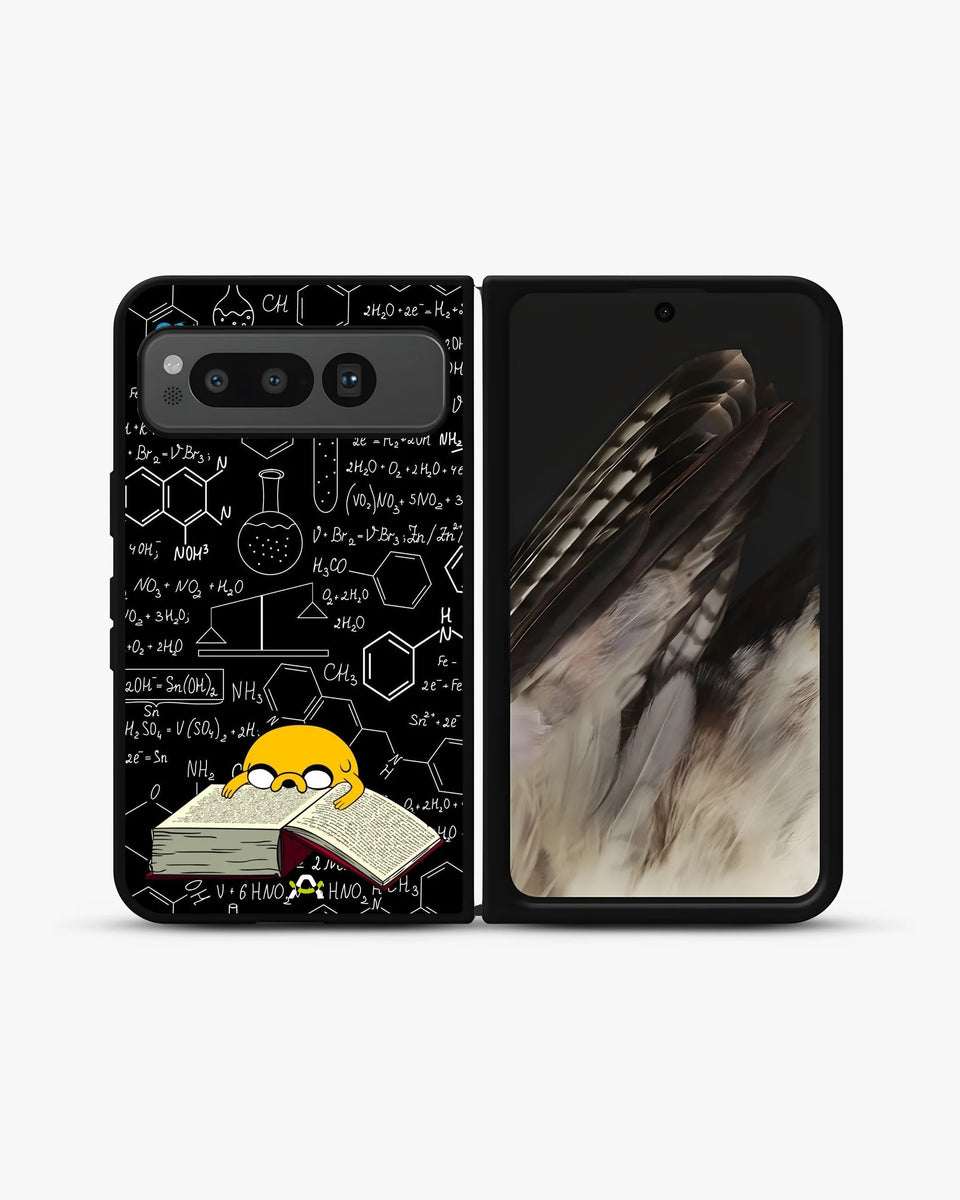 Creslia yellow cartoon dog phone case - yellow cartoon dog phone case google pixel fold
