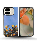 Creslia yellow roses sky phone case - yellow roses sky phone case google pixel 9 pro fold