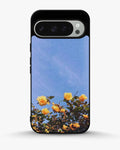 Creslia yellow roses sky phone case - yellow roses sky phone case google pixel 9 pro