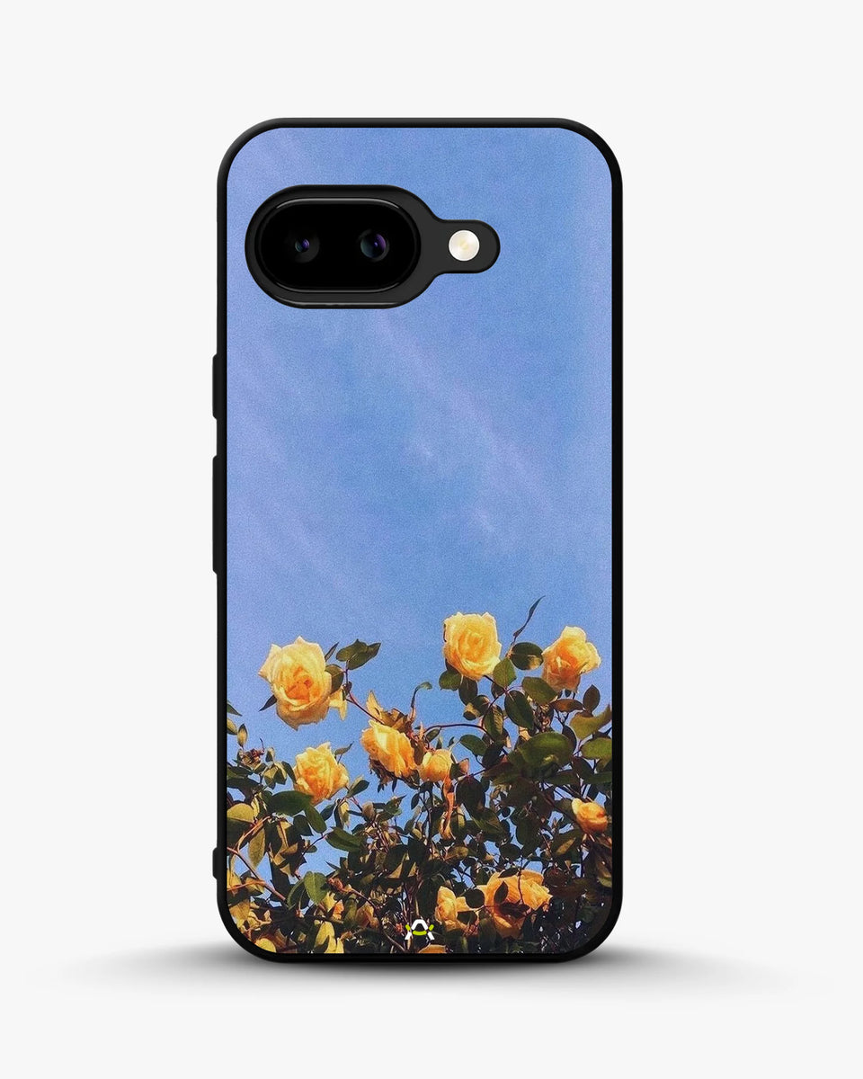 Creslia yellow roses sky phone case - yellow roses sky phone case google pixel 9a