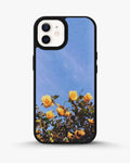Creslia yellow roses sky phone case - yellow roses sky phone case iphone 12