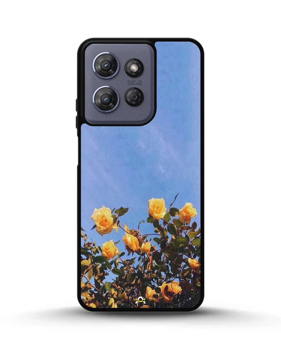 Creslia yellow roses sky phone case - yellow roses sky phone case moto g 2025