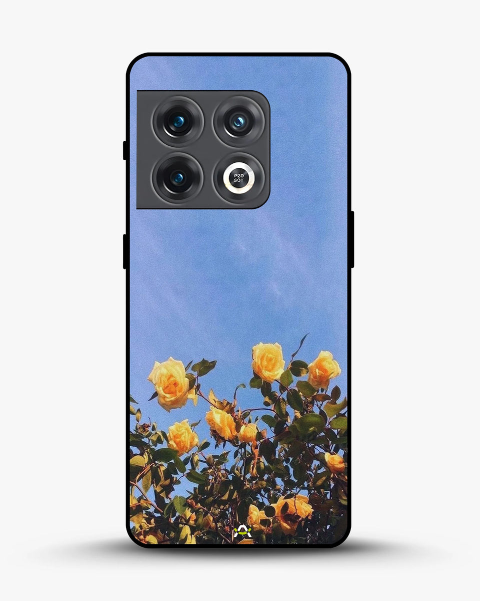 Creslia yellow roses sky phone case - yellow roses sky phone case oneplus 10 pro