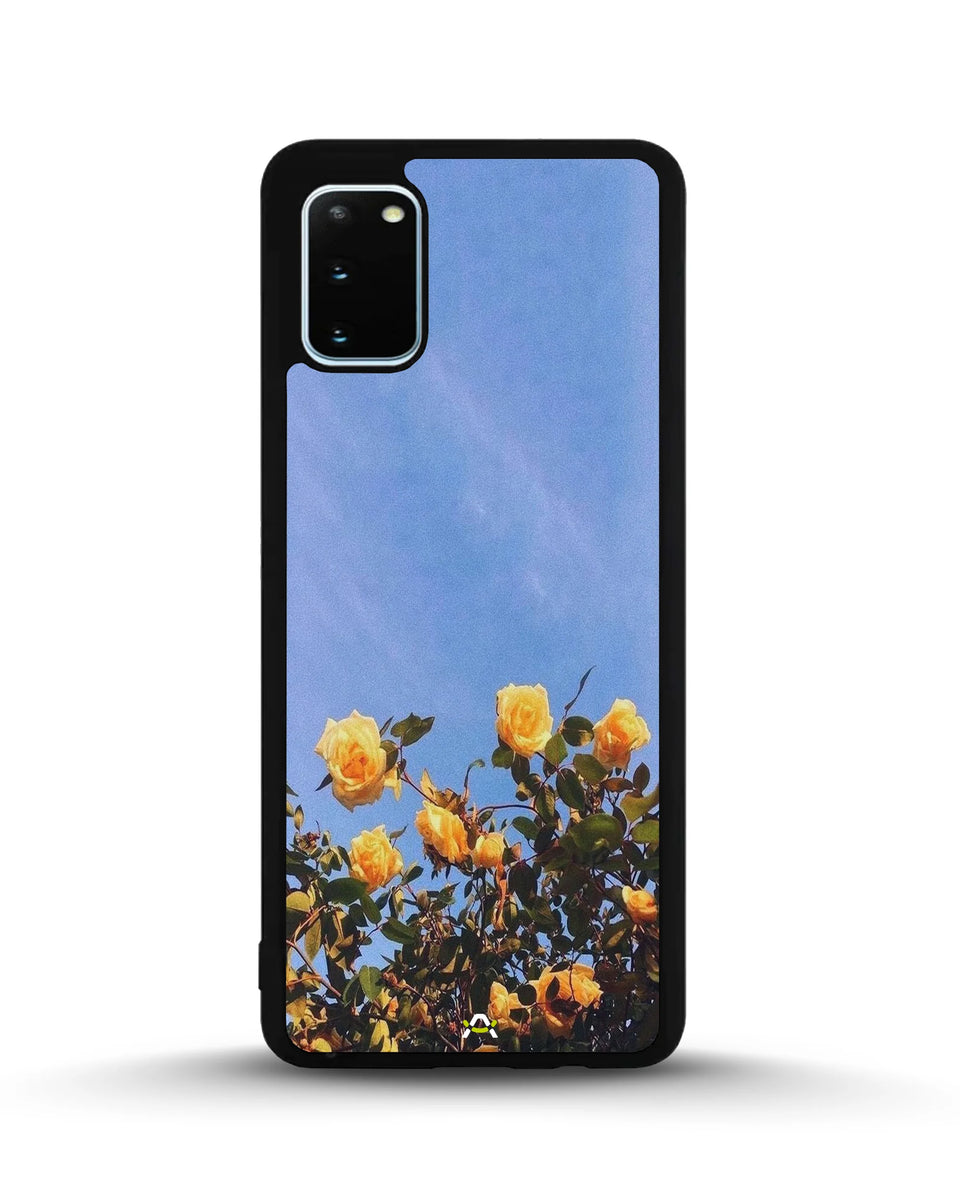 Creslia yellow roses sky phone case - yellow roses sky phone case samsung galaxy s20 fe