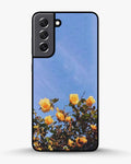 Creslia yellow roses sky phone case - yellow roses sky phone case samsung galaxy s21 fe
