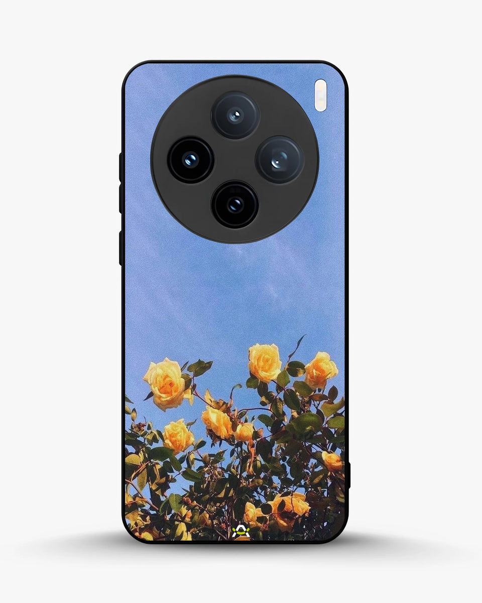 Creslia yellow roses sky phone case - yellow roses sky phone case vivo x100