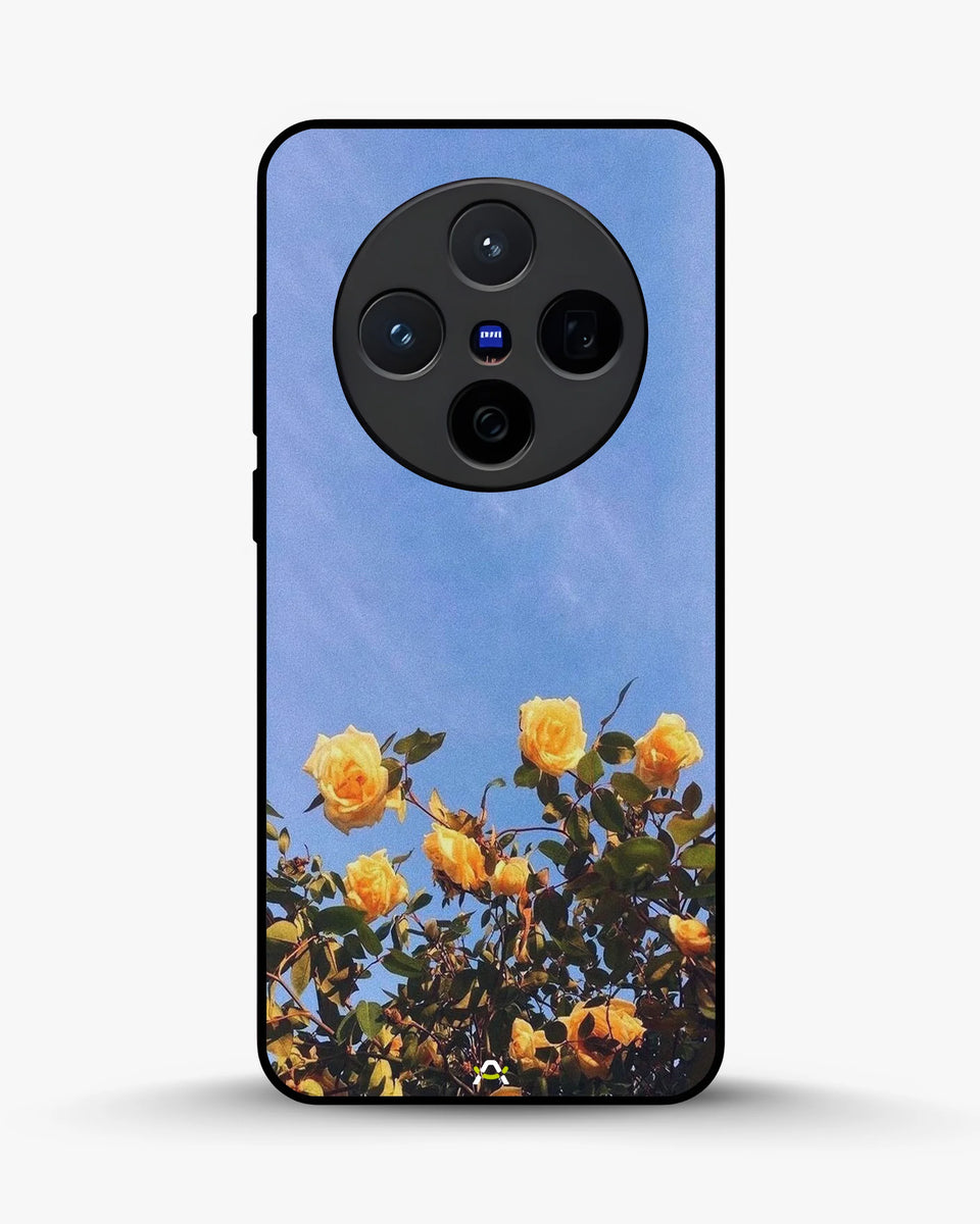 Creslia yellow roses sky phone case - yellow roses sky phone case vivo x200